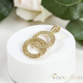 Antiallergischer Goldfilled-Anhänger 32 mm, Farbe 14K