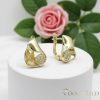 Goldfilled Antiallergische Ohrringe 17mm 14K Farbe