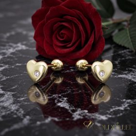 Goldfilled Antiallergene Ohrringe 7mm 14K Farbe	