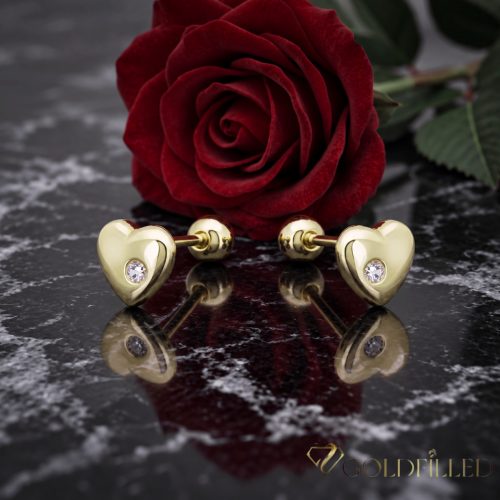 Goldfilled Antiallergene Ohrringe 7mm 14K Farbe	