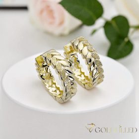 Goldfilled Antiallergische Ohrringe 20mm 14K Farbe