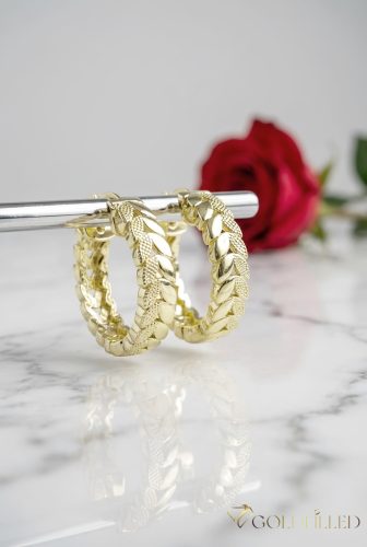 Goldfilled Antiallergische Ohrringe 20mm 14K Farbe