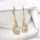 Goldfilled Antiallergische Ohrringe 50mm 18K Farbe