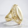 Antiallergischer „Goldfilled”-Ring in verschiedenen Größen, Farbe 14K