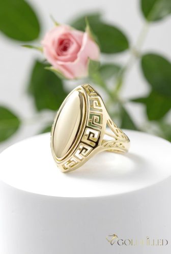 Antiallergischer „Goldfilled”-Ring in verschiedenen Größen, Farbe 14K