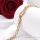 Antiallergenes vergoldetes Armband „Goldfilled“, 19 cm lang und 6 mm Breit, 18K-Farbe
