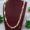 Goldfilled Antiallergisches Luxus Barakka Halskette 70cm Lang und 11mm Breit (150g) Farbe 14K Multicolor