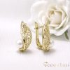 Goldfilled Antiallergische Ohrringe 19mm 14K Farbe