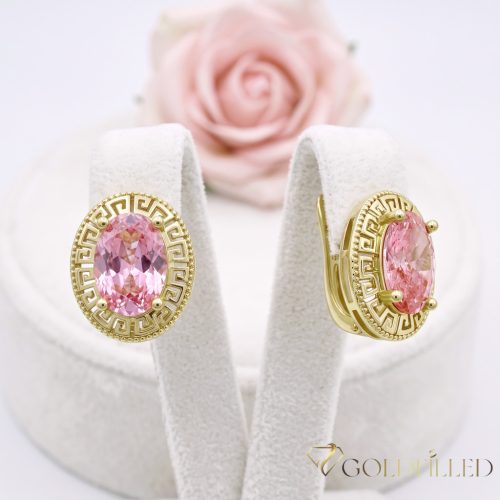 Goldfilled Antiallergische Ohrringe 18 mm 14K Farbe