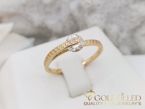 Antiallergischer „Goldfilled”-Ring in verschiedenen Größen, Farbe 18K