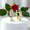 Goldfilled Antiallergische Ohrringe 17mm 14K Farbe