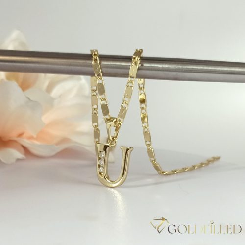 Antiallergene vergoldete Halskette „Goldfilled“, in mehreren Größen  2 mm breit, 14K-Farbe