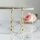Goldfilled Antiallergene Ohrringe 42mm 14K Farbe	