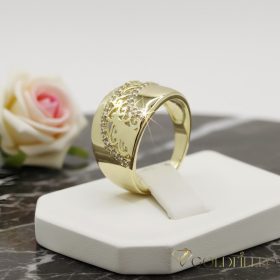   Antiallergischer „Goldfilled”-Ring in verschiedenen Größen, Farbe 14K