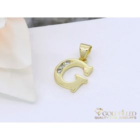 Antiallergischer Goldfilled-Anhänger 23 mm, Farbe 14K