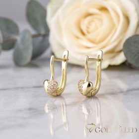 Goldfilled Antiallergische Ohrringe 16mm 14K Farbe