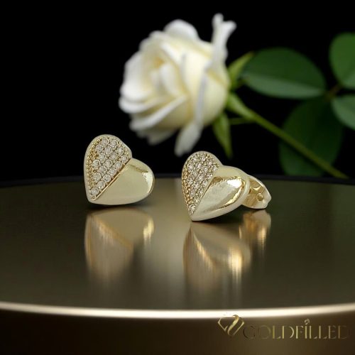 Goldfilled Antiallergene Ohrringe 12mm 14K Farbe	