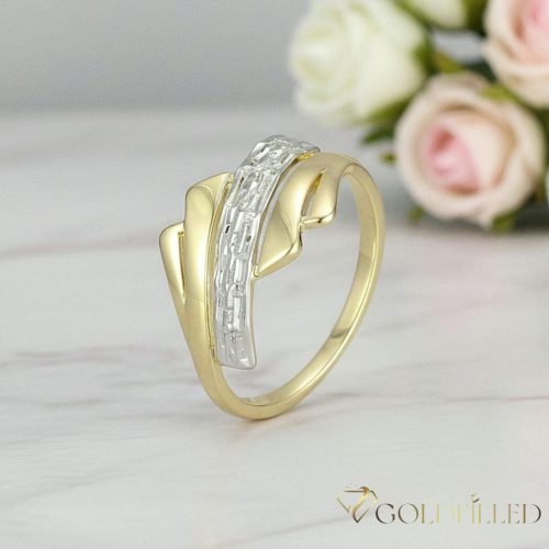 Antiallergischer „Goldfilled”-Ring in verschiedenen Größen, Farbe 14K