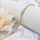 Antiallergenes vergoldetes Armband „Goldfilled“, 17-20cm/3-6mm 18K-Farbe