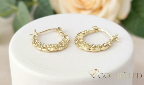Goldfilled Antiallergische Ohrringe 25 mm 14K Farbe