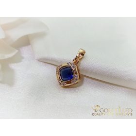 Antiallergischer Goldfilled-Anhänger 20 mm, Farbe 18K