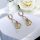 Goldfilled Antiallergene Ohrringe 38mm 18K Farbe	