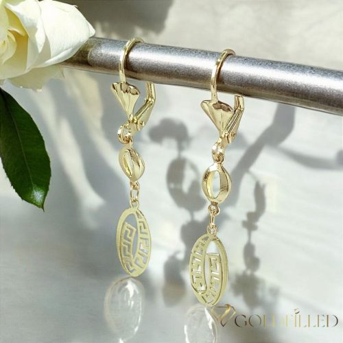 Goldfilled Antiallergische Ohrringe 46mm 14K Farbe