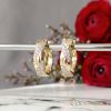 Goldfilled Antiallergische Ohrringe 20mm 14K Farbe
