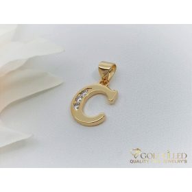 Antiallergischer Goldfilled-Anhänger 23 mm, Farbe 18K