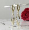 Goldfilled Antiallergische Ohrringe 50mm 14K Farbe