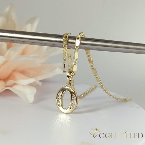 Antiallergene vergoldete Halskette „Goldfilled“, in mehreren Größen  2 mm breit, 14K-Farbe