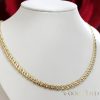 Goldfilled Antiallergisches Luxus Halskette 45cm Lang und 6mm Breit Farbe 14K