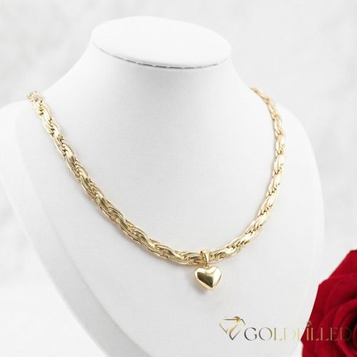 Goldfilled Antiallergisches Luxus Halskette 50cm Lang und 6,2mm Breit Farbe 14K
