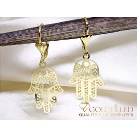 Goldfilled Antiallergene Ohrringe 43mm 14K Farbe	