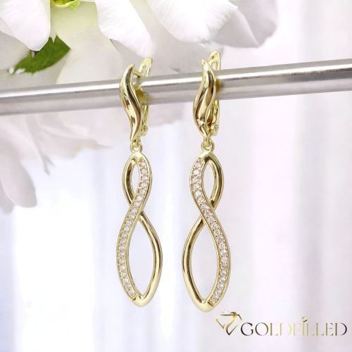 Goldfilled Antiallergische Ohrringe 50mm 14K Farbe