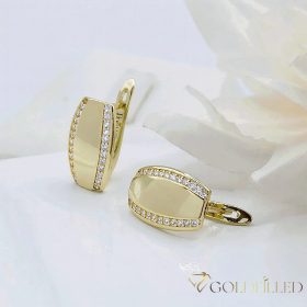 Goldfilled Antiallergische Ohrringe 18 mm 14K Farbe