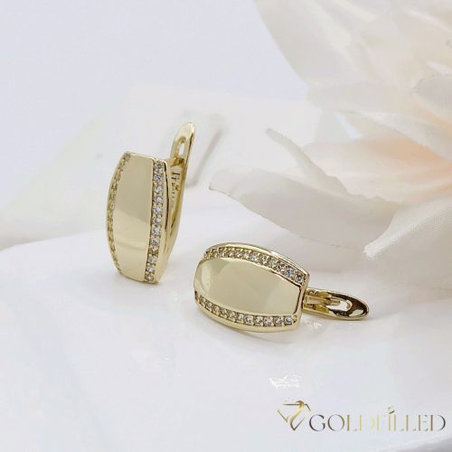 Goldfilled Antiallergische Ohrringe 18 mm 14K Farbe