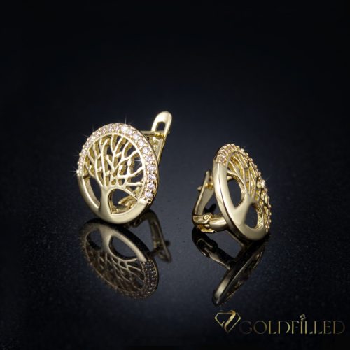 Goldfilled Antiallergische Ohrringe 17 mm 14K Farbe