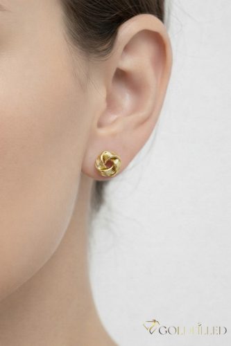 Goldfilled Antiallergene Ohrringe 9mm 14K Farbe	