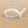 Ring size measuring tool (oder Ring sizer) Dies ist ein verstellbares Kunststoff-Ringmessgerät, mit dem man den Fingerumfang für den Kauf eines Rings genau messen kann.
