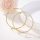 Goldfilled Antiallergene Creolen 40mm 14K Farbe	