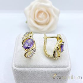 Goldfilled Antiallergische Ohrringe 17 mm 14K Farbe