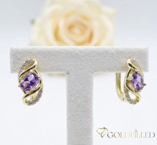 Goldfilled Antiallergische Ohrringe 17 mm 14K Farbe