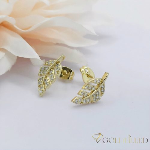 Goldfilled Antiallergische Ohrringe 16mm 14K Farbe