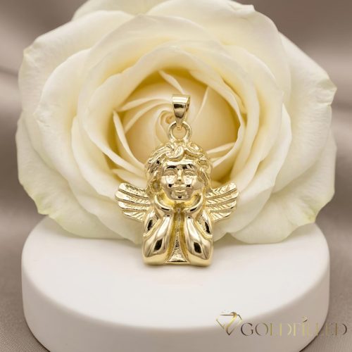 Antiallergischer Goldfilled-Anhänger 38 mm, Farbe 14K