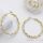 Goldfilled Antiallergene  Creolen 35mm 14K Farbe	