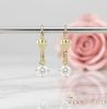 Goldfilled Antiallergene Ohrringe 22mm 14K Farbe	