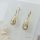 Goldfilled Antiallergene Ohrringe 34mm 14K Farbe	