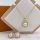 Antiallergische Goldfilled-Halskette 45cm/1mm + Anhänger + Ohrringe 14K Farbe