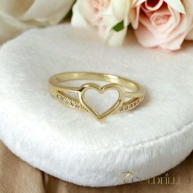   Antiallergischer „Goldfilled”-Ring in verschiedenen Größen, Farbe 14K